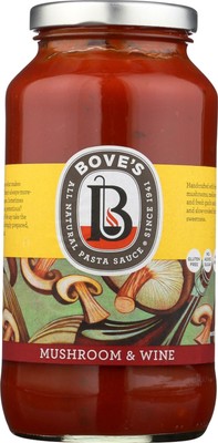 Boves of vermont sauce pasta chianti mushroom 24oz (609231000034)