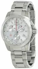 Longines Conquest Chronograph Stainless Steel Divers Mens Watch L3.800.4.76.6