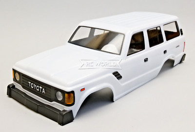 RC 1/10 Toyota FJ60 LAND CRUISER Lexan Body 313mm -FINISHED- *WHITE*