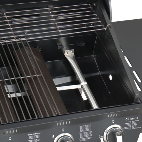 Gasgrill "Columbus 3+1" von El Fuego® inkl. Seitenbrenner, BBQ, AY 562 - Bild 8 von 12