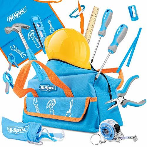 Hi-Spec Kit di attrezzi per Bambini da 18 pezzi Con Borsa Degli Attrezzi (F9B)