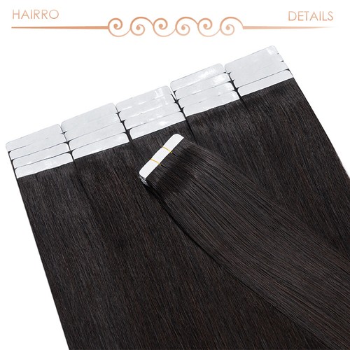 Tape In 100% Real Human Hair Extensions Skin Wefts 9A Thick Double Drawn Seamles - Picture 19 of 56