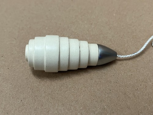Cable de tracción de baño de diseñador Turnstyle Designs luz/ducha hueso ""Paso - Imagen 5 de 7