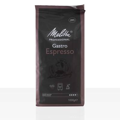 Melitta Gastronomie Espresso 100% Arabica - 8 x 1kg ganze Kaffee-Bohne