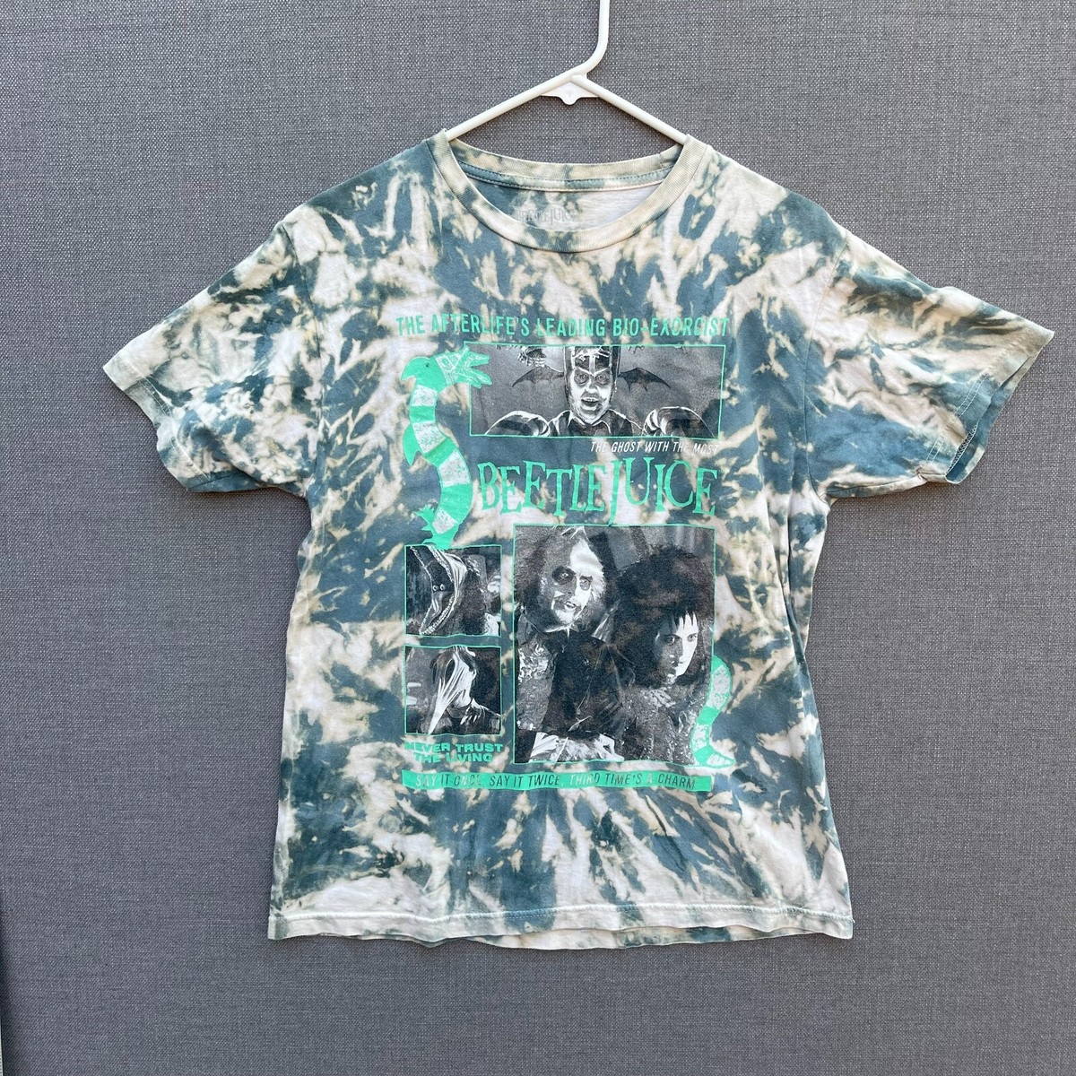 tie dye beetlejuice shirt