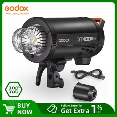 Godox QT400IIIM 400Ws 1/8000s High Speed Sync Studio