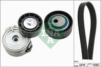 INA 529 0166 10 Keilrippenriemensatz For CitroËN Peugeot