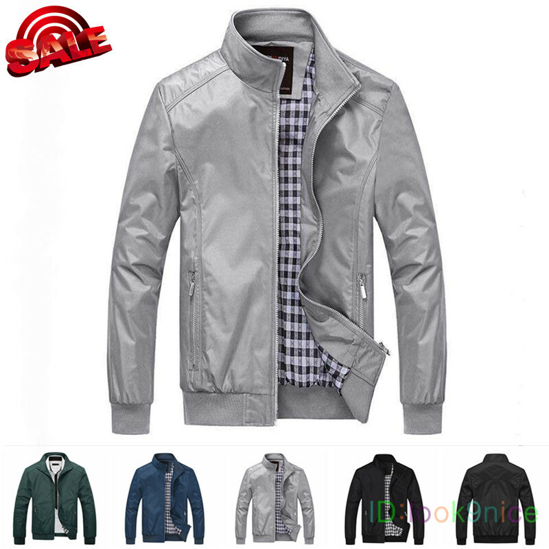 ALTRA Giacca Uomo Estate Leggera Cappotto Bomber Abbigliamento Casual Top Outerwear Abbigliamento