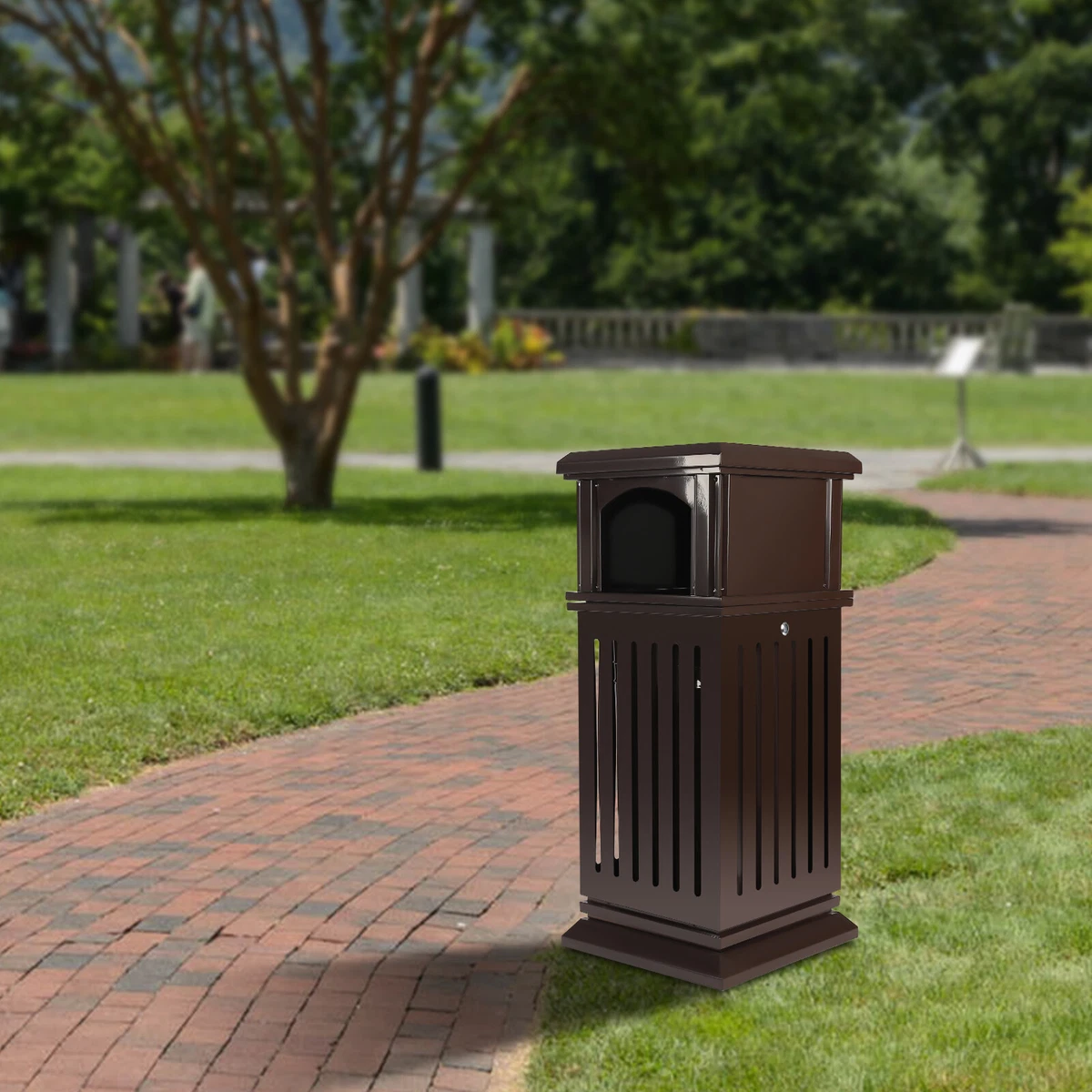 Commercial Trash Can Restaurant Outdoor Large Garbage Waste