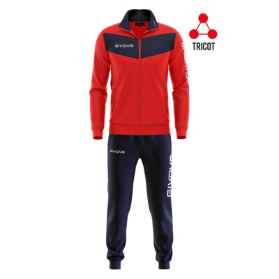 Pantalon Tricot Band Givova Mixte - Confortable Et Sportif - Logo Brodée Poches Latérales