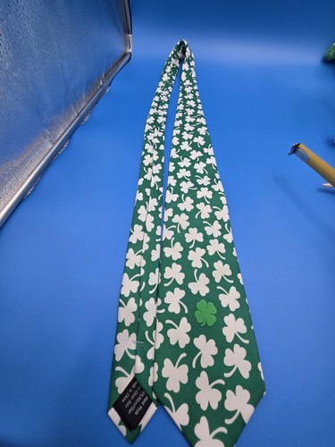 Shamrock Green Fun Ties Tie Wild Attire Inc