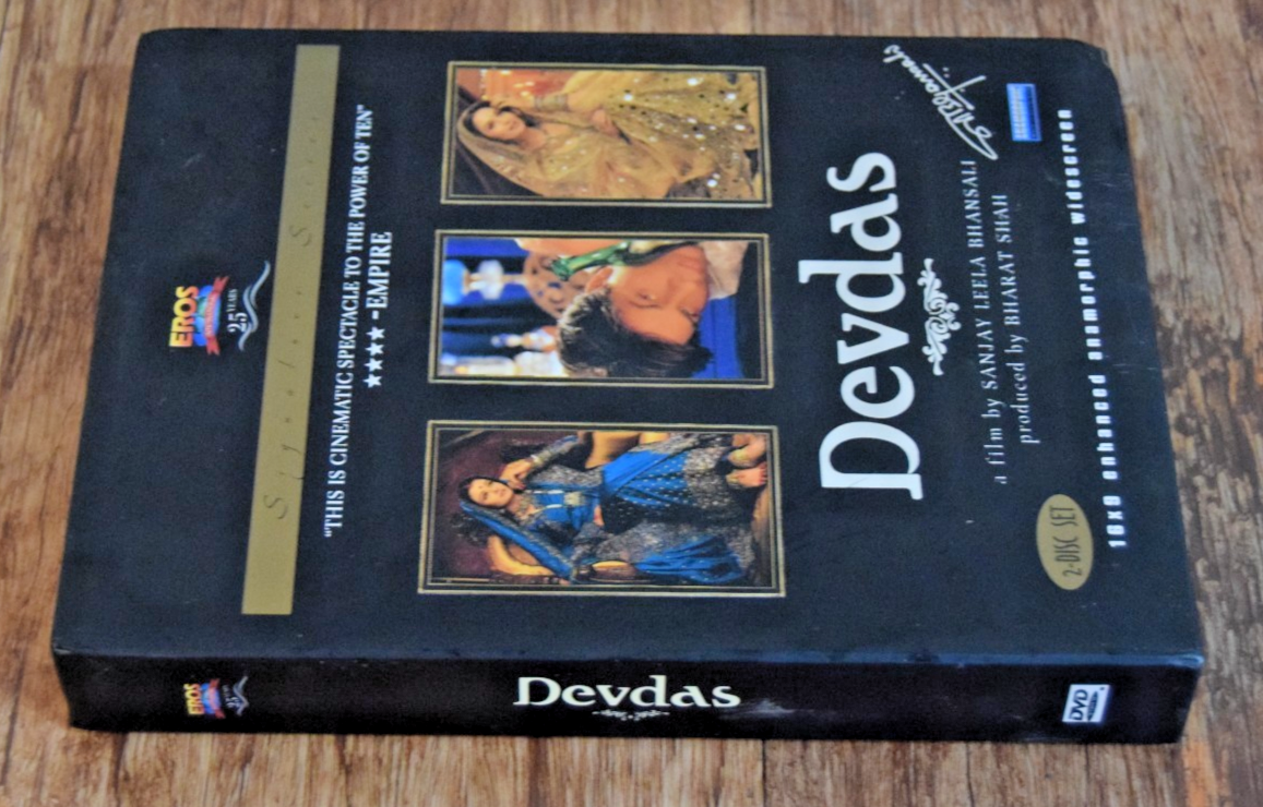 DEVDAS - ORIGINAL EROS BOLLYWOOD 2 DVD COLLECTERS SET - Shah Rukh Kha