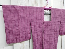 Haori, Japanese-style coat Purple, all over pattern Travel wear, Kimono,