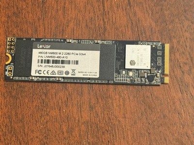 Lexar 480gb lnm600-480-a10 M.2 2280 PCIe G3x4