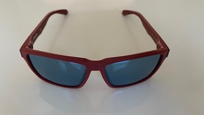 Dragon Method Matte Redwood Frame - 528 59-15 145 Sunglasses Blue Mirror