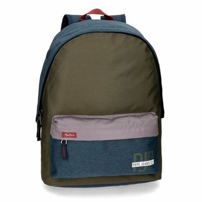 Pepe Jeans Backpack 60423B1 Casual Polyester Multicolored Woman