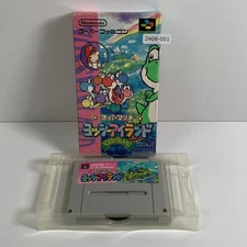 SNES Super Mario Yossy Island Boxed Working NTSC-J Japan 2408-051