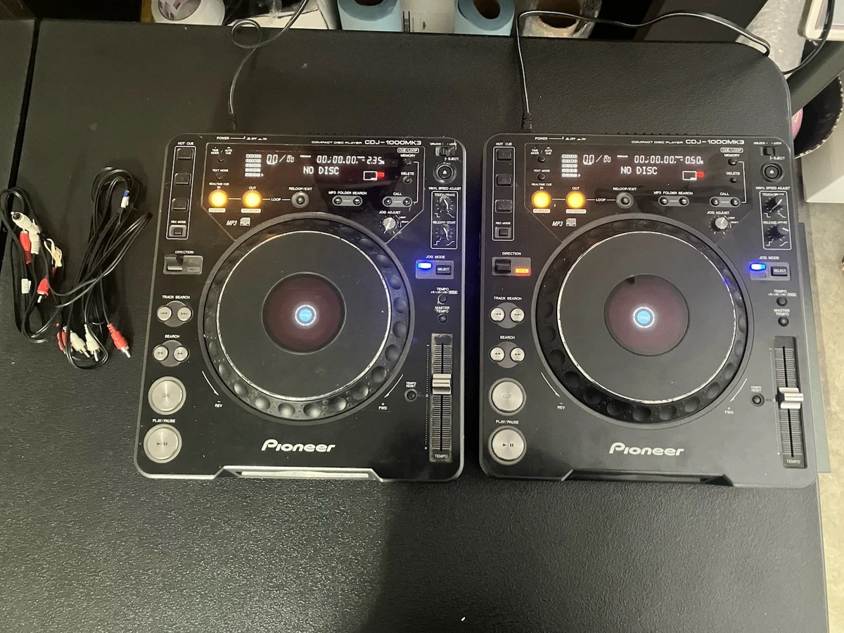 pioneer CDJ-1000mk3 ターンテーブル CDJ Professional CD Player CDJ-1000MK3 | アーカイブ | 商品のデザイン