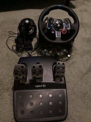 Logitech G29 Driving Force Racing Wheel & Pedals Plus Shifter For PS4,PS5 and PC