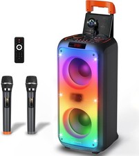 Karaoke Machine for Adults, Portable PA System Karaoke Machine Party Speaker ...