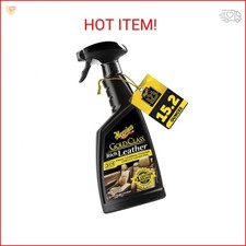 Meguiar's Gold Class Rich Leather Cleaner and Conditioner 3-in-1 Spray, Non-Grea