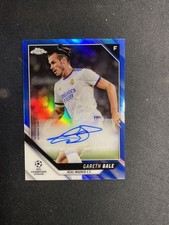 2021-22 Topps Chrome UEFA Real Madrid Gareth Bale 025/150 Auto