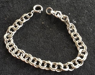 Norwegian Sterling Silver Chain Braclet