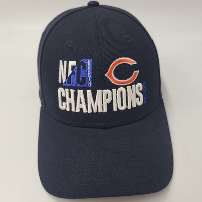 Chicago Bears Hat Adjustable New Era 9Forty Blue NFL 2018 NFC North Champions