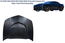 Fit 2010 2011 2012 2013 2014 2015 Chevrolet Camaro Zl1 Style Hood Panel Assembly