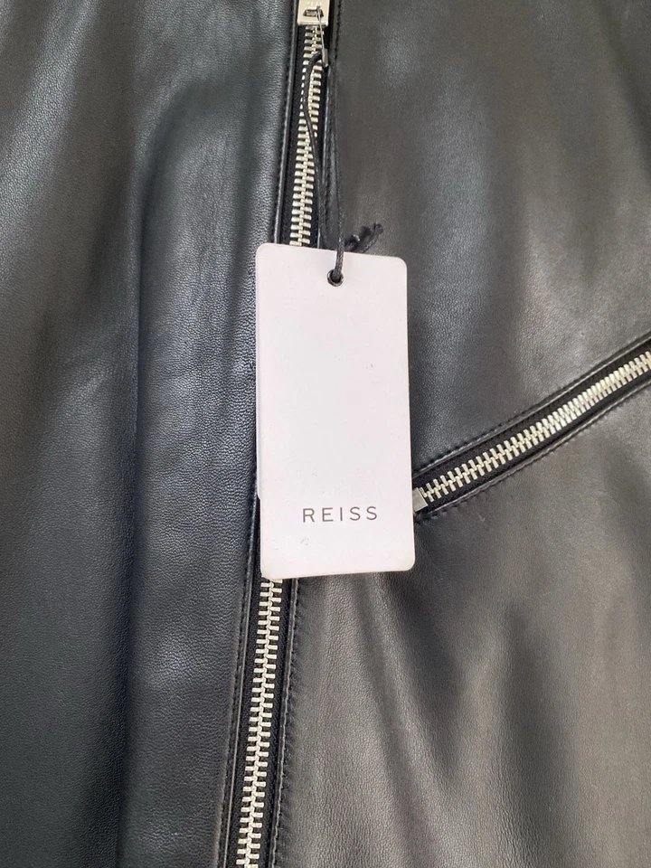 Mens Genuine Reiss Joubert Commercial Leather Jacket - Image 3 of 4