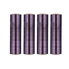 8 Rolls 18"x1000' (100 Gauge) Bundling Stretch Film Hand Shrink Wrap Dark Purple