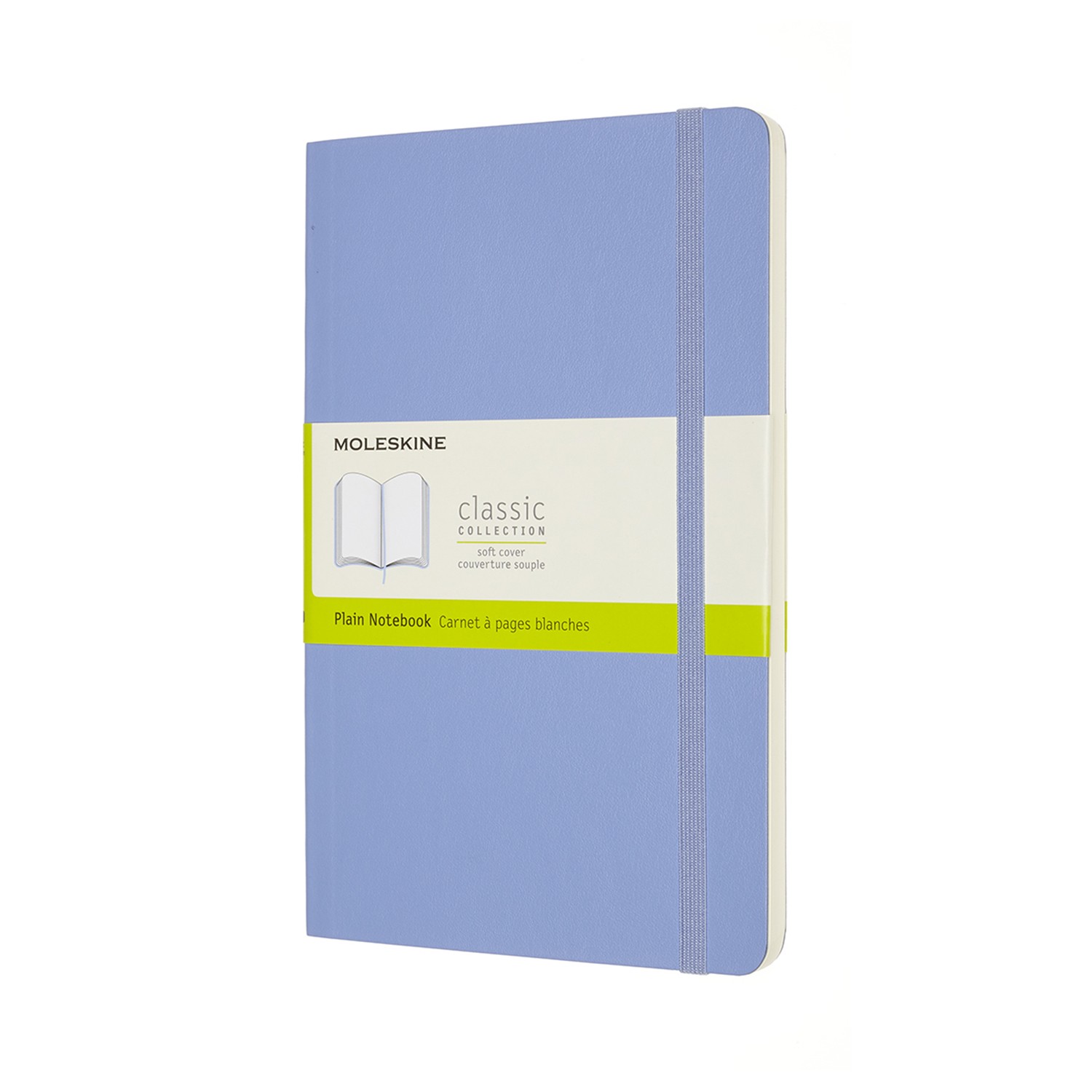Moleskine Large Plain Softcover Notebook Hydrangea Blue (Notebook / blank book) - Image 2