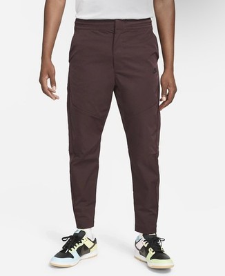 Nike Sportswear Tech Essentials Pants Tapered Leg Brown DH4224-203 Men s Size S