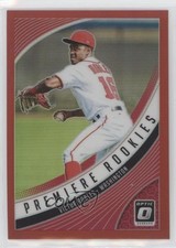 2018 Panini Donruss Optic Premiere Rookies Red Prizm 56/99 Victor Robles 07rd