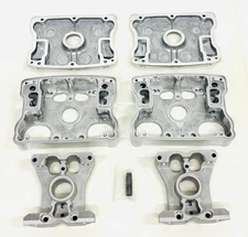 S&S CYCLE DIE CAST POLISHED ROCKER BOXES 84-99 EVO HARLEY