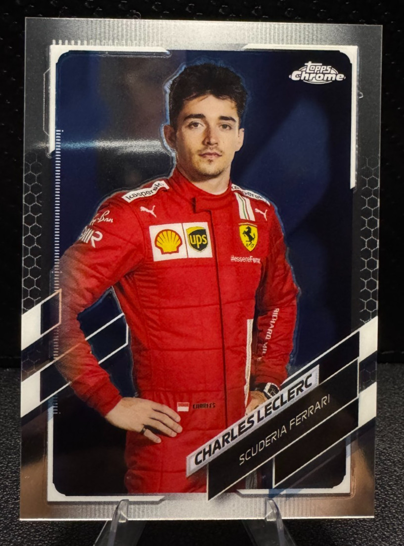 2021 Topps Chrome Formula 1 #11 Charles Leclerc Scuderia Ferrari