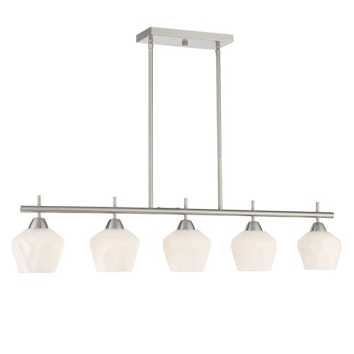 Minka Lavery Camrin 5 Light Island-Brushed Nickel