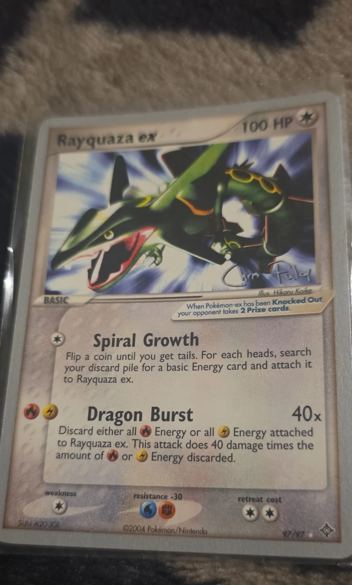 Rayquaza ex 97/097 World Championship Decks for sale | eBay
