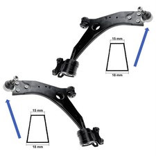 2 Querlenker vorne für Ford Focus II für Volvo C70 II S40 II V50 18 mm