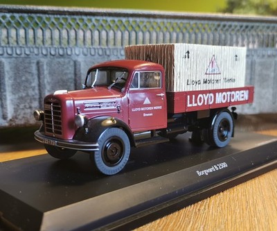 1:43 Schuco Borgward B2500 Lloyd Motoren OVP