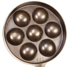Vintage Griswold No 32 (962) Cast Iron Aebleskiver Danish Cake Pan Restored Cond