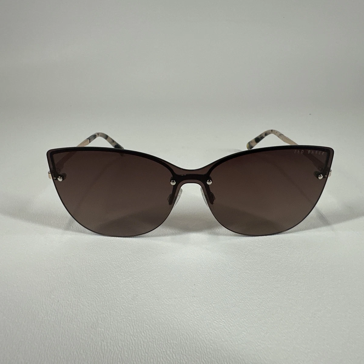 NWT Ted Baker TWS189 London Women’s Shield Sunglasses 139mm, Rose/Gold/Tort Ted Baker // Women main image 3
