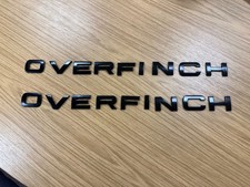 OEM OVERFINCH LETTERS FITS BOTH VOUGE AND SPORT