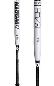 Batte De Softball Worth Wicked Senior Occasion - 34 Pouces, 26 Oz - Pour Joueurs Confirmés