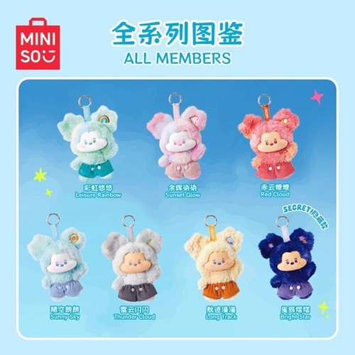 Miniso Disney Mickey Head in The Clouds Series Vinyl Plush Blind Box Figure Toy - Picture 3 of 18