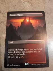 Haunted Ridge (Borderless) - Innistrad: Midnight Hunt #282
