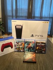 PlayStation 5 Bundle 3 Games and Extra Contoller
