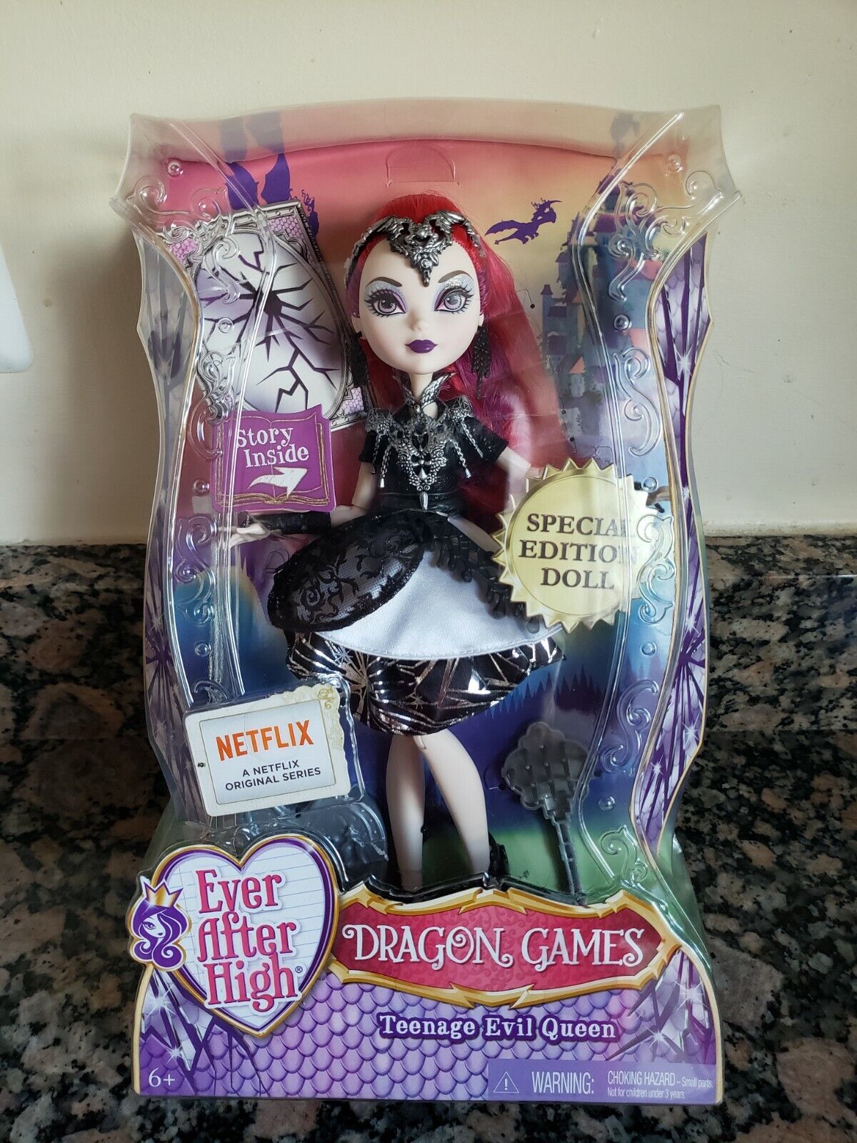 Ever After High Dragon Games Teenage Evil Queen Doll Special Edition Ravens  MOM