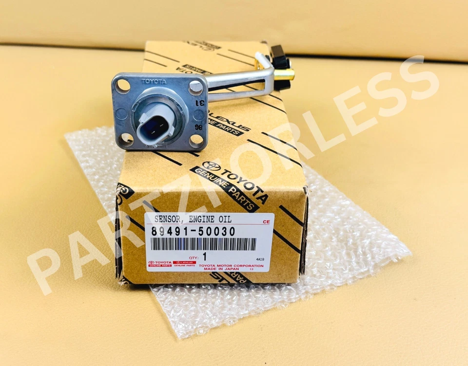 89491-50030 SENSOR DE NIVEL DE ACEITE DE MOTOR GENUINO TOYOTA LEXUS GS300 GS350 GS430 LS430 Foto 3 de 4