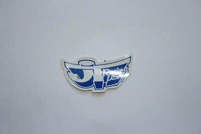 Original Motorrad Aufkleber JT Racing USA blau-weiß ca. 1989